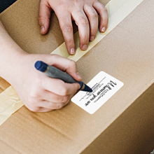 4" x 2" (102 mm x 51 mm) Barcode verzending & multifunctionele etiketten, premium kleefmiddel & geperforeerd etikettenprinter 2