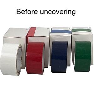 Serienummerd rood Tamper Proof Security Tape (48mm X 50m X 2mil, 100% totale overdracht, Ultra-dikke ¢ Void ¢ 1