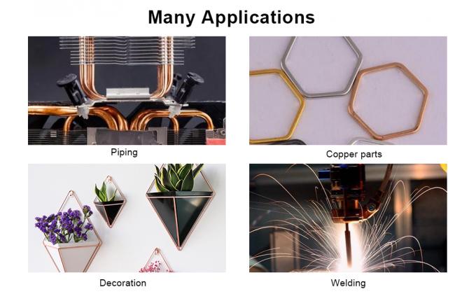 Ruime koperen staaf met een diameter van 8 mm Messing metalen staaf 1/4" ((7mm) Dia 7.87" Lengte CU 5