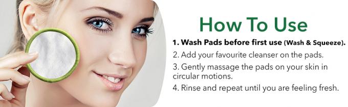 Schoonheid gezichtsreiniging Make-up Remover Bulk Cotton Pads Pure Cotton Plain Ladies Pad Cosmetic Cotton Pads Manufacture 0