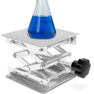 Draagtafel van roestvrij staal Handmatig bedieningsorgaan Laboratorium Gebruik Draagtafel Jack Desktop Lift Laboratorium schaar 2