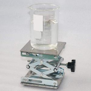 Draagtafel van roestvrij staal Handmatig bedieningsorgaan Laboratorium Gebruik Draagtafel Jack Desktop Lift Laboratorium schaar 3