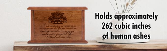 Houten urnen voor menselijke as, houten urnen Professionele urnen voor menselijke as Volwassenen Begrafenis Crematorium Begrafenis Urnen 4
