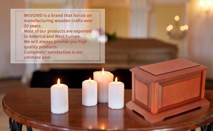 Handgemaakte extra grote houten begrafenis crematie urn doos en kist voor menselijke as volwassen begrafenis urnen voor mannen 1