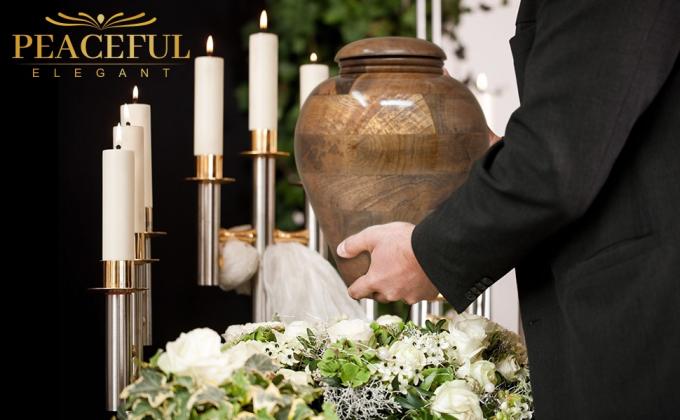 Herdenkingen Houten urnen voor menselijke as Volwassen man/vrouw - Echte houten crematie urn voor as Volwassen mannen/vrouwen 7