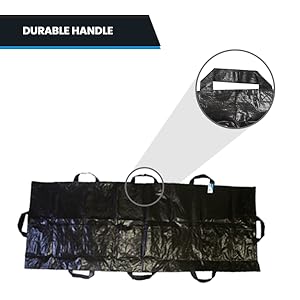 Body Bag Stretcher Combo met 8 zijhandvaten en middelste rits, waterdichte tassen voor buiten kamperen wandelen 4