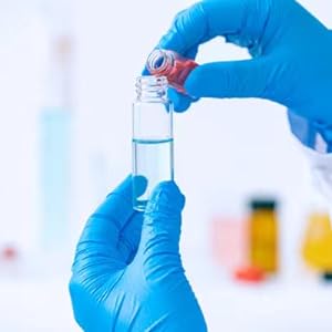 5 ml steriele glazen flacons, 10 verpakkingen Steriele lege flacon met zelfherstellende injectiepoort en flip top cap, steriele verpakking 2