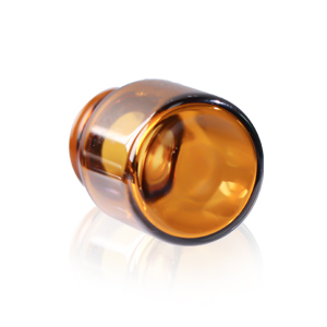 Glas etherische oli&euml;n Proefflessen met zwarte doppen voor etherische oli&euml;n, parfums en laboratoriumchemische stoffen 30 ml meetbeker 6