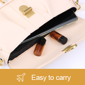 Olieflessen voor essentiële oliën, 36 stuks 2 ml (5/8 drams) Amber glasflessen Flessen, orifice reducers en zwarte doppen 4