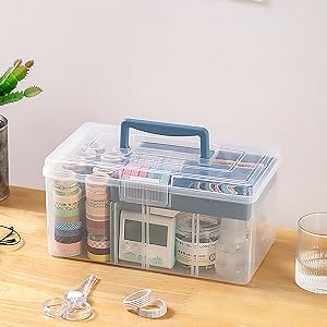 Made of Odorless Skin-friendly PP As Home or Office Desk Organiser Box