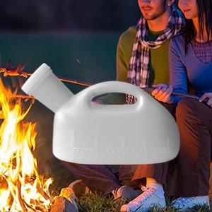 Urinalen voor mannen Draagbare urinoir voor mannen met deksel 2000 ml/66 oz Grote urinebekers voor incontinentie in het ziekenhuis 2