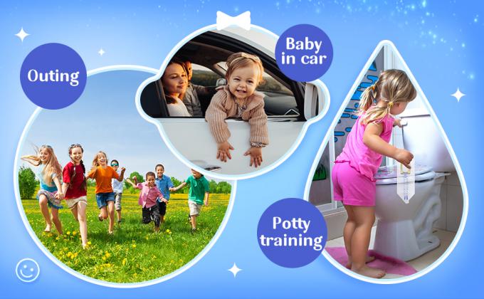 Pediatrische urinezakverzamelaars Duidelijke urine vanger zak individueel plaszakken Wegwerp pediatrische urineverzamelaars 5