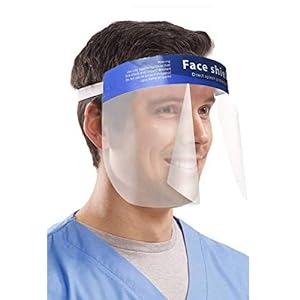 Herbruikbare gezichtsschilden met oogschild gerecycled na desinfectie Salon gezichtsschilden Ultra Clear Protective 2