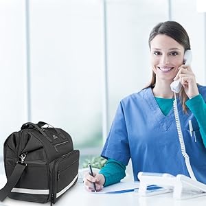 Grote waterdichte medische zakken Duffel dokterszak Eerste Hulp Medische Draagbare Trauma Noodzak 5