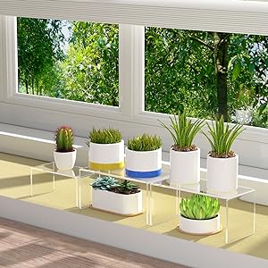 cubic acrylic riser shelf 