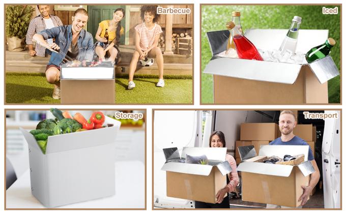 FREEZABLE KOELE ZAK, DE FOLIEzak VAN HET ISOLATIEaluminium, THERMISCHE THERMO KOELERE TOTALISATORzak, THERMISCHE MEDISCH 7