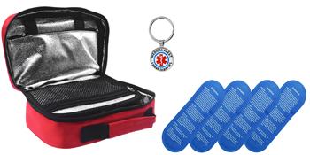 Insuline koeler reiskoffer diabetes medicijnen koeler tas diabetes organiseren medicijnen met 4 ijszakken 7