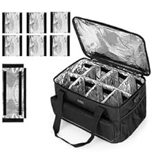 Grote geïsoleerde medische zak met verstelbare splitsers, gemakkelijk schoon te maken traumazak, medicijnen voor huis 1