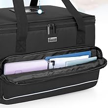 Grote geïsoleerde medische zak met verstelbare splitsers, gemakkelijk schoon te maken traumazak, medicijnen voor huis 4