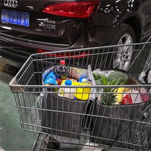 Geïsoleerde voedselbezorgtas met harde bodem, XXX-grote geïsoleerde herbruikbare kruidenierswarenkoeler/warmtassen, Tote Bag 7