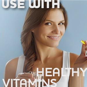 Magnetische opvouwbare pillen organisator Supplement Case Voor OTC-geneeskunde, recept Vitaminen-14 Slots, Turquoise 3