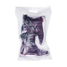 Slider Heavy Duty Clear gerecycled bags hervergrendelbare opslag schoenen, laarzen, kleding, linnen, boeken, speelgoed en anderen 1