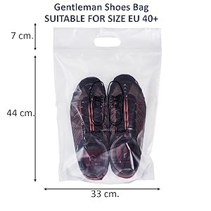 Slider Heavy Duty Clear gerecycled bags hervergrendelbare opslag schoenen, laarzen, kleding, linnen, boeken, speelgoed en anderen 6