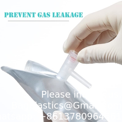 Gasbemonsteringszakken, aluminiumfolie luchtmonsterzakken 0,1 ~ 15L voor gasverzameling en -opslag