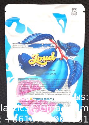 Zachte het Bewijstribune van de Aanrakingsgeur op Zakken Eetbare Verpakkings Veilig voor kinderen Gedrukt 3,5 Zakken van Douanemylar