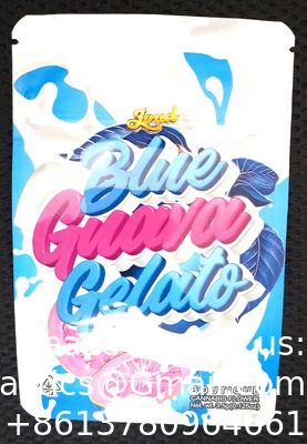 Zachte het Bewijstribune van de Aanrakingsgeur op Zakken Eetbare Verpakkings Veilig voor kinderen Gedrukt 3,5 Zakken van Douanemylar