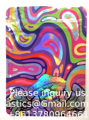 Zachte het Bewijstribune van de Aanrakingsgeur op Zakken Eetbare Verpakkings Veilig voor kinderen Gedrukt 3,5 Zakken van Douanemylar