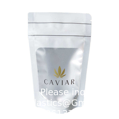 De tribune op de Weerstand Mylar van het Zakkind doet 3,5 Aangepaste Logo Smell Proof Mylar Bags-Mylar van het Ritssluitings Hoogste Zakken van 1 Gram in zakken