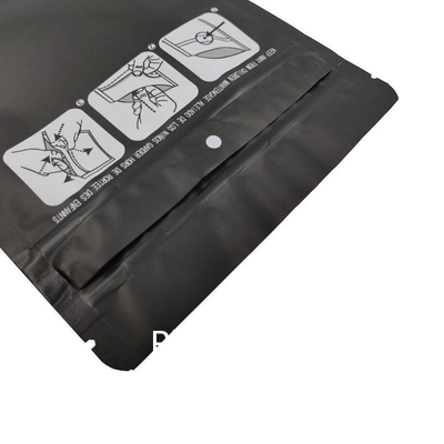 De tribune op de Weerstand Mylar van het Zakkind doet 3,5 Aangepaste Logo Smell Proof Mylar Bags-Mylar van het Ritssluitings Hoogste Zakken van 1 Gram in zakken