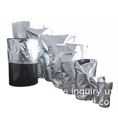 Flexible Round Bottom Gusset Aluminium Foil Plastic Bag Drum Liner Bags, Round Bottom, Square Bottom IBC Bag