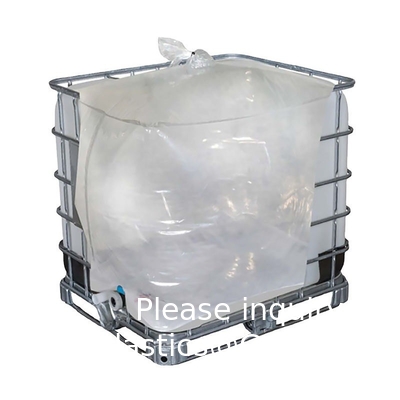 1000l Ibc-tankvoering Aangepaste Ibc-container Binnenzak van Pe-voering Ibc-voering 1000l 1400 l tonzak Bulkzak Sap