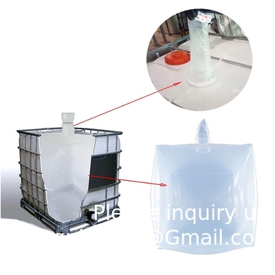 1000l Ibc-tankvoering Aangepaste Ibc-container Binnenzak van Pe-voering Ibc-voering 1000l 1400 l tonzak Bulkzak Sap