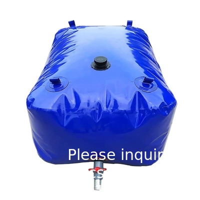Aangepaste van de de Opslagcontainer van het Groottewater van het de Noodsituatie Zachte Tochtvrije Water Draagbare de Zaktank met hoge capaciteit
