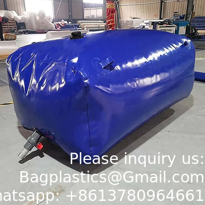 Aangepaste van de de Opslagcontainer van het Groottewater van het de Noodsituatie Zachte Tochtvrije Water Draagbare de Zaktank met hoge capaciteit
