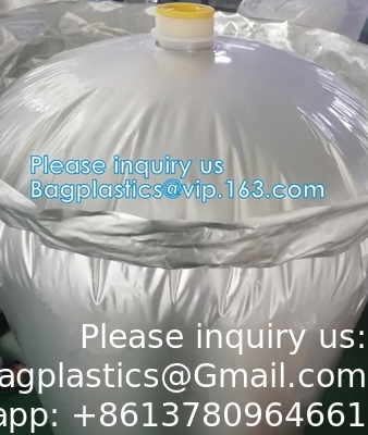 Fabriek Custom Round Bottom Aluminium Foil Liner Bags Voor Drum Liner Bag Customized Flexible hd liner drum 200 ltr