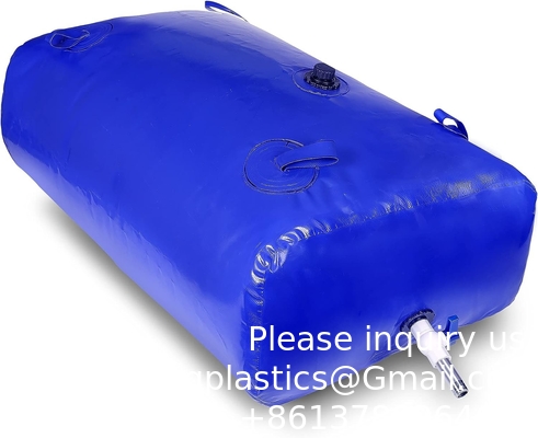 Buitenopvouwbare flexitank waterblaas, waterzak wateropslag tank kraan Duurzame wateropslagcontainers