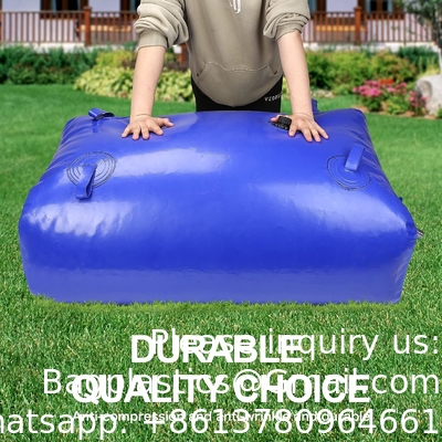 Buitenopvouwbare flexitank waterblaas, waterzak wateropslag tank kraan Duurzame wateropslagcontainers
