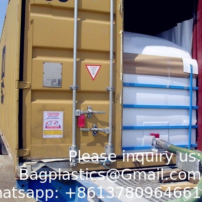 Groothandel Food Grade 25000l Bulkvloeistof 20ft Flexibags Flexitank Brandvertragende Brandstofblaas Dieselolie Flexitank