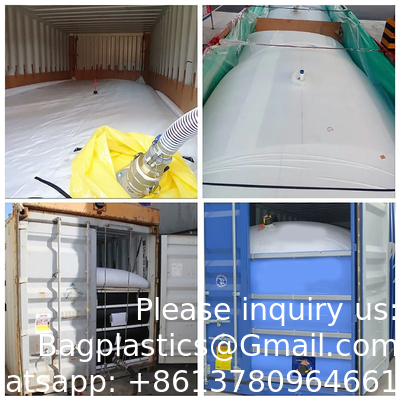 Groothandel Food Grade 25000l Bulkvloeistof 20ft Flexibags Flexitank Brandvertragende Brandstofblaas Dieselolie Flexitank