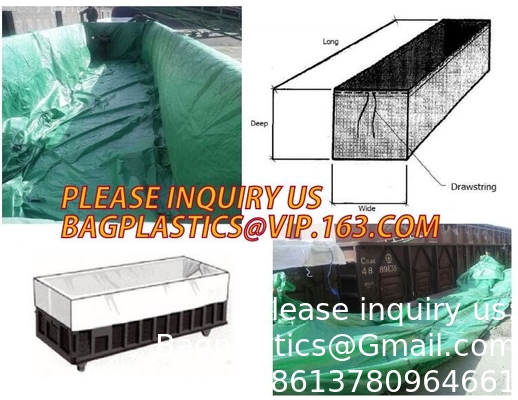Extra Lagrge Geweven Dumpster Container 20 Yard Dumpster Container Liners voor zakjes