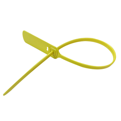 Eenmalig plastic vergrendelingssluiting voor zelfdichtheid, op maat gemaakt logo, plastic banddichtingen, plastiekdicht 30 cm voor de bank.