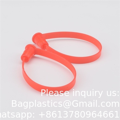 Plastic Truck Door Seal Veiligheidszegels Tamper proof Tite-Lock Veiligheidslabels Genummerd Veilig Eenmalig slot