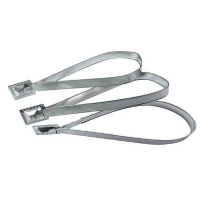 Hoog beveiligd trekstreng vaste lengte 20 cm metalen riem afdichting beveiliging metalen riem afdichting tag voor container / vracht