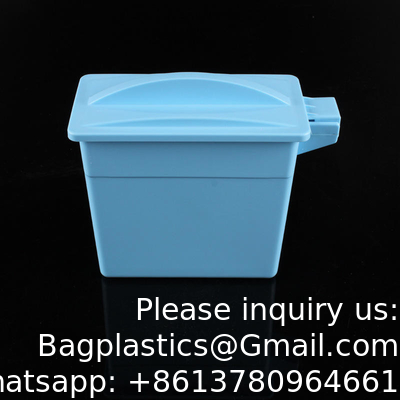 Patologische analyseapparatuur Glasglijbaan Verfrek Histologieweefsel Plastic Verfpot En Rack