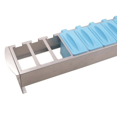 Patologische analyseapparatuur Glasglijbaan Verfrek Histologieweefsel Plastic Verfpot En Rack