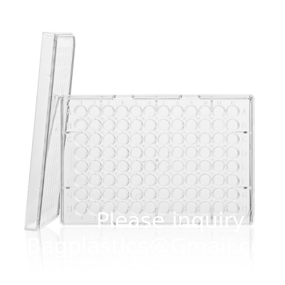 Plastic Sterile 4 6 12 24 48 96 384 Wells Weefselcultuur Plaat Cellencultuur Plaat Voor laboratorium Gratis monster Gratis verzending